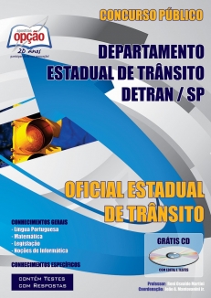 Detran / SP-OFICIAL ESTADUAL DE TRÂNSITO-AGENTE ESTADUAL DE TRÂNSITO